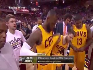 Lebron james accidentally espectáculos polla en tv