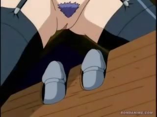 Liels krūzes hentai anime mammīte violated