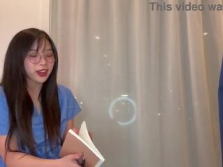 Creepy professor convinces young medhis medhis practitioner korean darling to fuck to get ahead